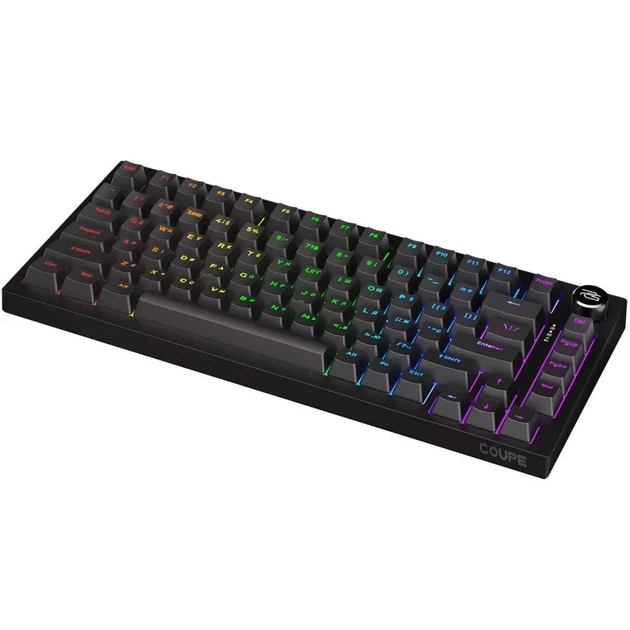 Бездротова клавіатура Proove Gaming Coupe (Ukraine Layout) black - Фото 2 Бездротова клавіатура Proove Gaming Coupe (Ukraine Layout) black - изображение 2