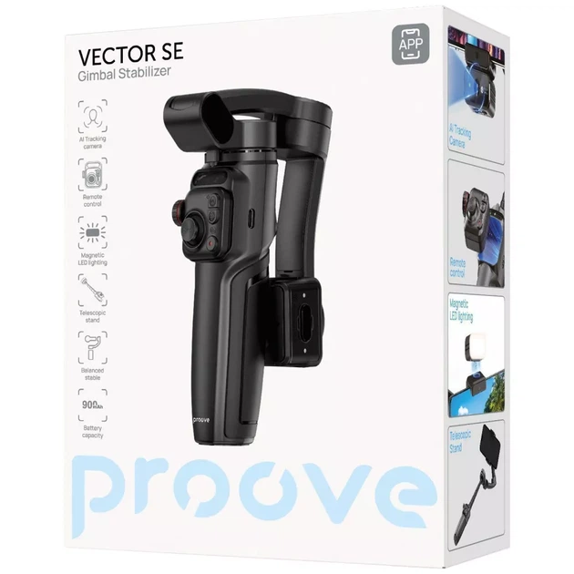 Стабілізатор Proove Vector SE Gimbal Stabilizer - Фото 2 Стабілізатор Proove Vector SE Gimbal Stabilizer - изображение 2