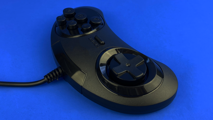 Набір Консоль Sega Mega Drive 2 MK-1631 Genesis USA Black Б/У + Збірник Ігор RMC 11in 1 Без Повторів Англійська Версія + Геймпад Дротовий MD2 SJ-6000 2шт - зображення 8