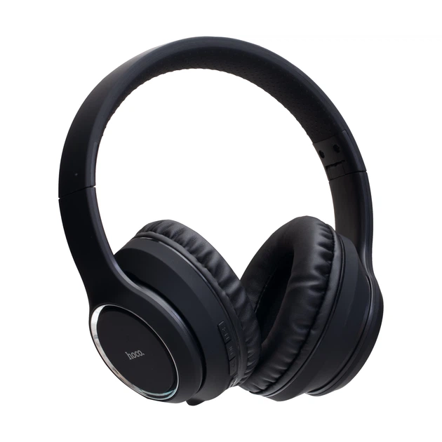 Навушники великі Hoco Bluetooth 5.0 до 10 годин роботи вбудований мікрофон AUX-роз'єм - зображення 4