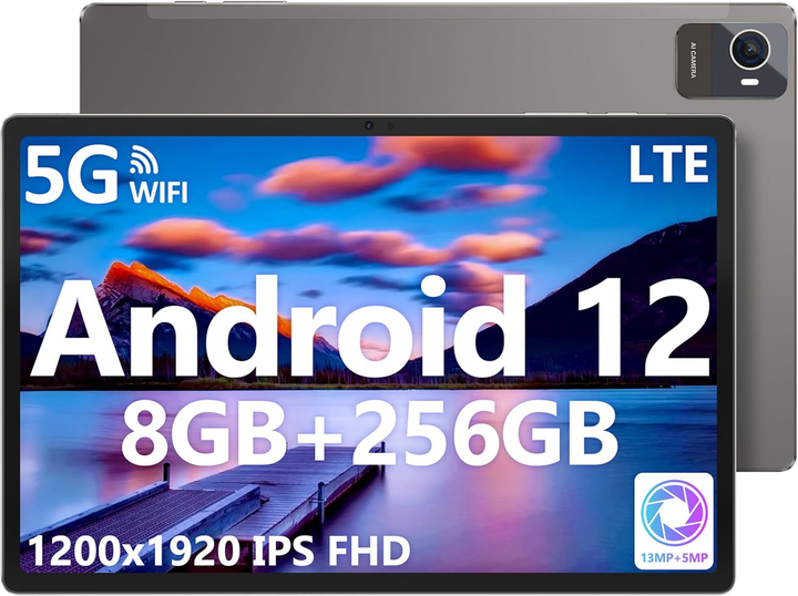 Планшет 10.5" Jumper EZpad M11 8/256Gb 8 ядер 4G LTE 2SIM Android 12 7000mAh Grey: Мощный и Универсальный - изображение 2