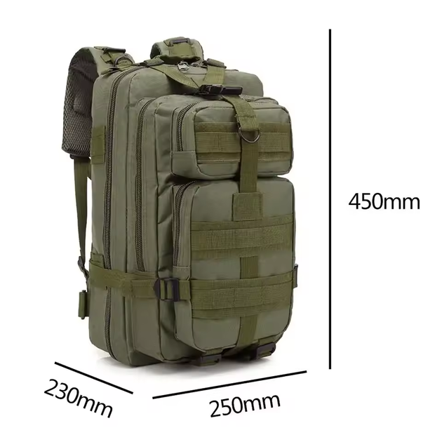 Рюкзак тактичний Standard 25 л Олива - зображення 3