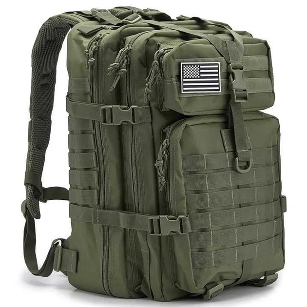 Рюкзак тактичний One Strap 45 л Олива - Фото 1 Рюкзак тактичний One Strap 45 л Олива - зображення 1