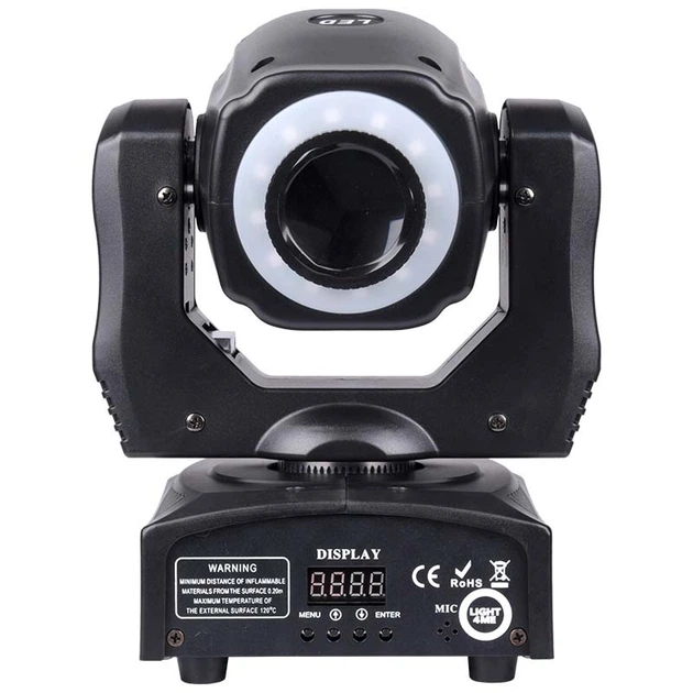 Світлодіодна голова Light4Me рухома Mini spot 60 ring (5908249810624) - зображення 4