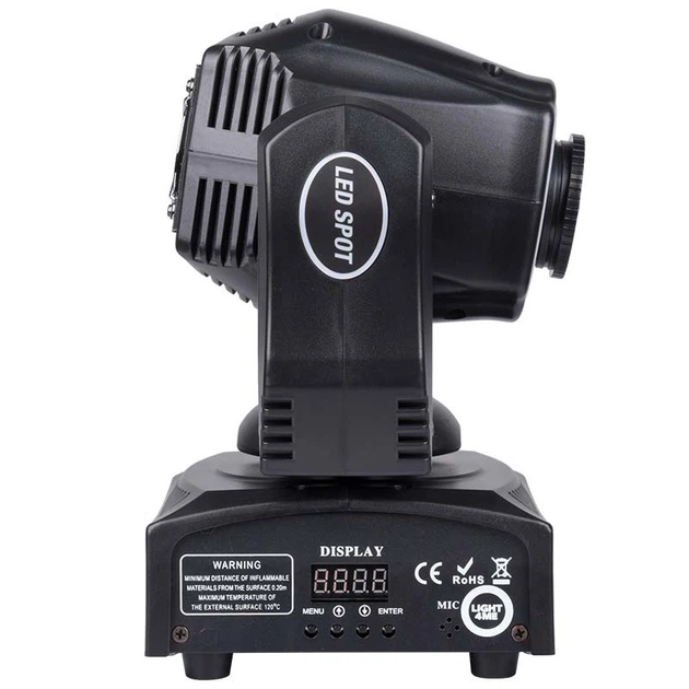 Світлодіодна голова Light4Me рухома Mini spot 60 ring (5908249810624) - зображення 8