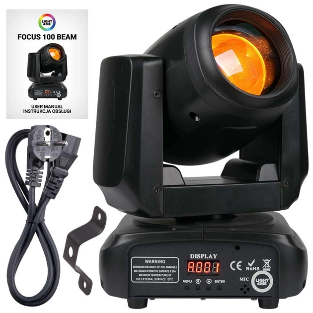 Głowica LED Light4Me ruchoma Focus 100 beam (5908249810679) - obraz 8