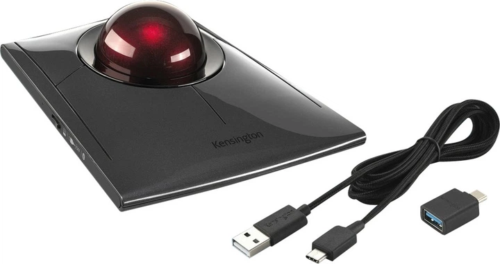 Mysz Kensington Trackball SlimBlade Pro Wireless/Bluetooth/USB Black (K72080WW) - obraz 8