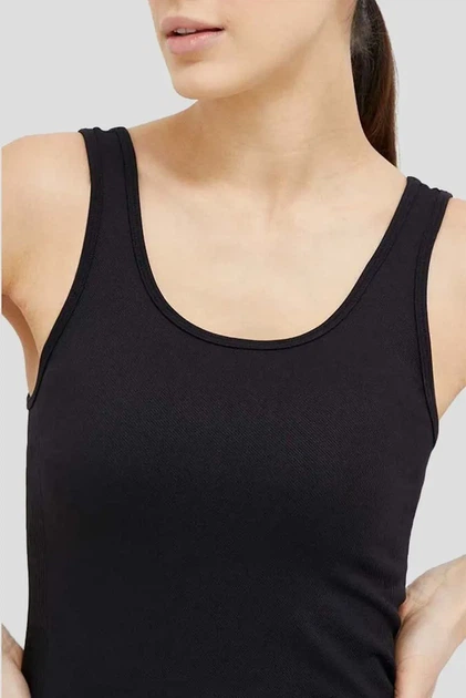 Жіноча чорна майка DKNY L DP2T9040 - Фото 4 Жіноча чорна майка DKNY L DP2T9040 - изображение 4