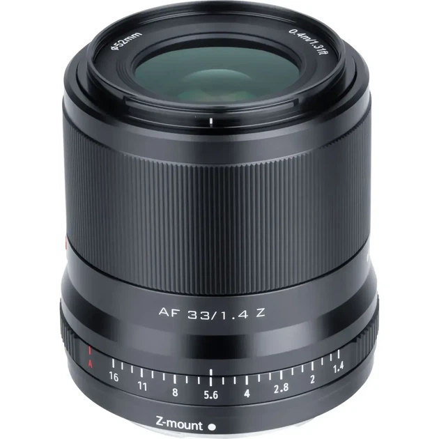 Стандартный объектив | Художественный объектив Viltrox AF 33mm f/1.4 Z Black - Фото 1 Стандартный объектив | Художественный объектив Viltrox AF 33mm f/1.4 Z Black - изображение 1
