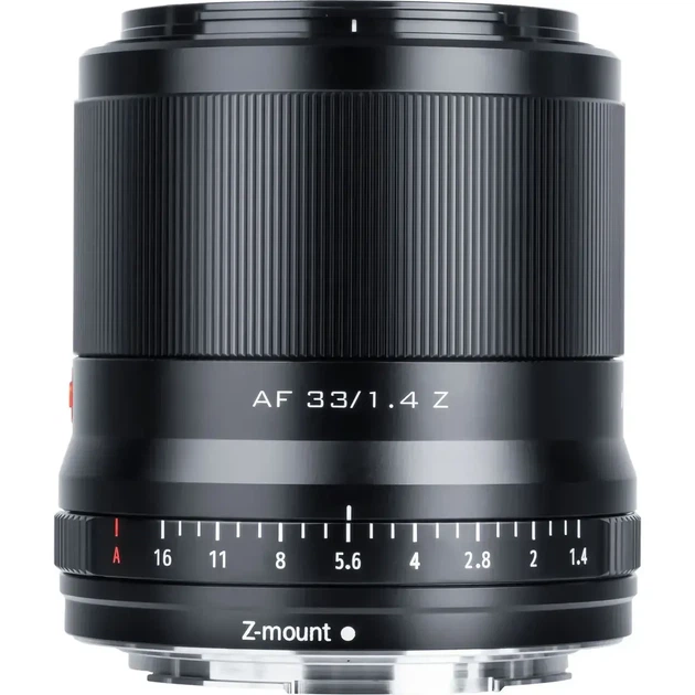 Стандартный объектив | Художественный объектив Viltrox AF 33mm f/1.4 Z Black - Фото 4 Стандартный объектив | Художественный объектив Viltrox AF 33mm f/1.4 Z Black - изображение 4