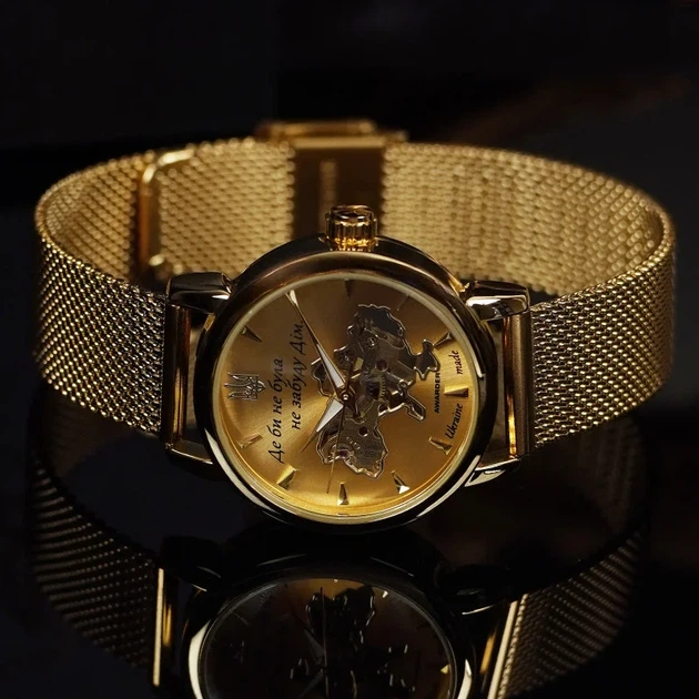 Наручные часы Awarder 028-3D All Gold Де би не була - Фото 2 Наручные часы Awarder 028-3D All Gold Де би не була - изображение 2