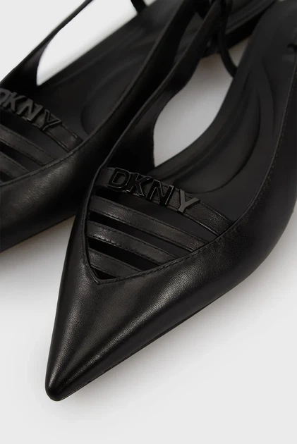 Жіночі чорні шкіряні слінгбеки MIKADO DKNY 37 K1524221 - зображення 2