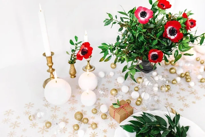Zestaw świec Party Deco Matowa kula Białe 8 cm 6 szt. (ZES5902230731431) - obraz 3