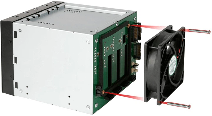 Бекплейн ICY DOCK FatCage MB155SP-B - зображення 9
