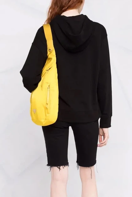 Жіноче чорне худі LAYERED SHADOW LOGO DKNY M DP1T8774 - изображение 4