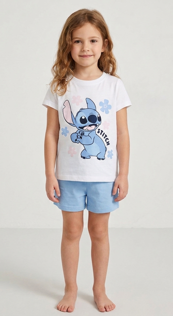 Дитяча піжама зі стічем (disney), блакитний, білий, 110-116 - изображение 3