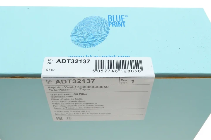 Фільтр АКПП Toyota Avensis/Camry/Rav 4 III/IV 2.0/2.2D/3.5 05- (к-кт) BLUE PRINT ADT32137 - изображение 7
