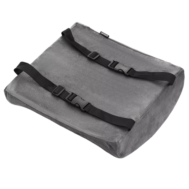 Ортопедична подушка для спини 34х32х12 см Ardesto Сіра Sleepwell Back ART3432BAP - изображение 2