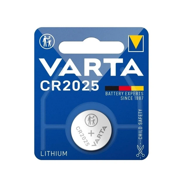 Батарейка Varta CR2025 (1шт) - Фото 1 Батарейка Varta CR2025 (1шт) - изображение 1