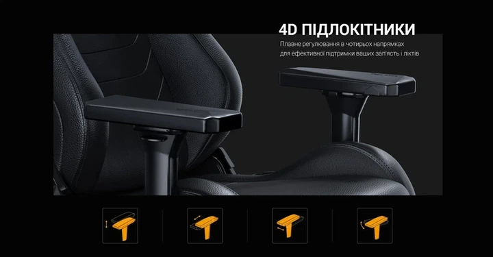 Крісло геймерське Anda Seat Kaiser Frontier XL Black - изображение 12