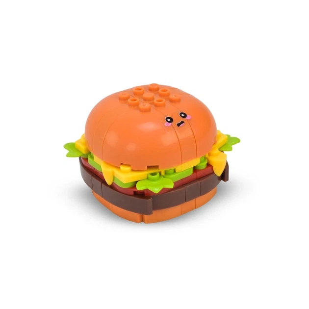 Конструктор дитячий "Western fast food: Hamburger" 1024A-1, пластик, 93 деталі - зображення 2