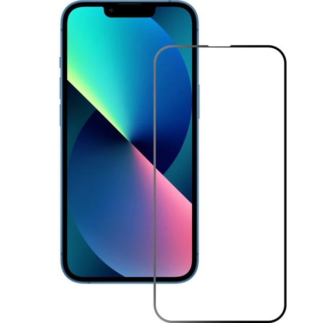 Защитное стекло PREMIUM 9D для Apple iPhone 13 - Фото 1 Защитное стекло PREMIUM 9D для Apple iPhone 13 - изображение 1
