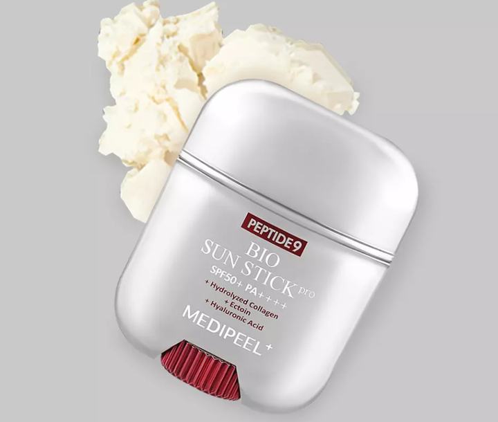 Сонцезахисний крем-стік для обличчя та тіла Medi-Peel (Меді-Піл) Peptide 9 SPF50+, 20 г — інтенсивний захист та відновлення шкіри - Фото 2 Сонцезахисний крем-стік для обличчя та тіла Medi-Peel (Меді-Піл) Peptide 9 SPF50+, 20 г — інтенсивний захист та відновлення шкіри - изображение 2