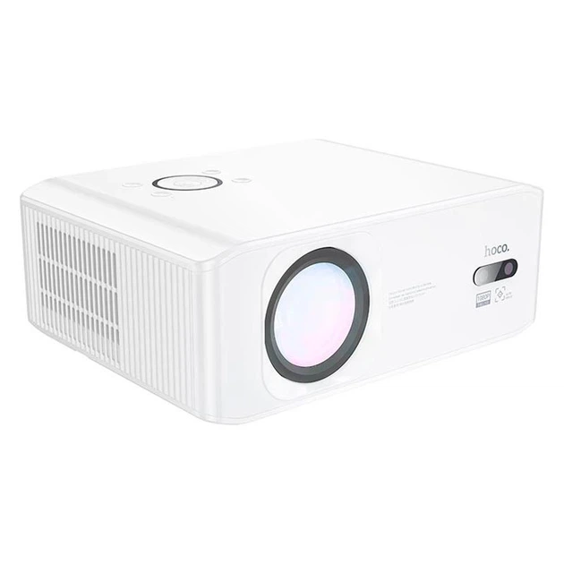 Смарт проектор Hoco DT3 1080p з автофокусом та Android, Wi-Fi, HDMI×2/USB×2/AV, екран 52–220", 370 ANSI люмен - Фото 3 Смарт проектор Hoco DT3 1080p з автофокусом та Android, Wi-Fi, HDMI×2/USB×2/AV, екран 52–220", 370 ANSI люмен - зображення 3