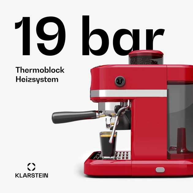 Кавоварка Klarstein Bella Café 20 бар (10045456) - изображение 3