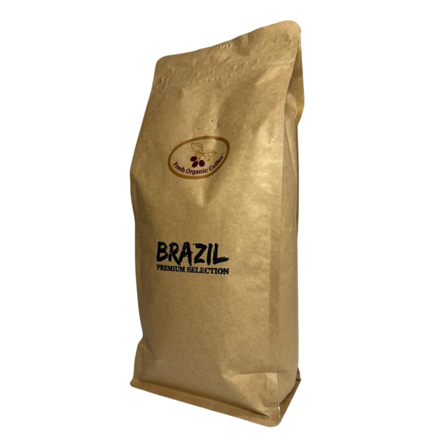 Кава у зернах Fresh Organic Coffee Brazil Premium Selection 1 кг - зображення 2