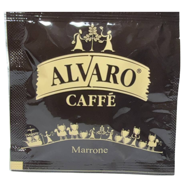 Молотый кофе в чалдах Alvaro Marrone 50 шт х 7 г - изображение 2