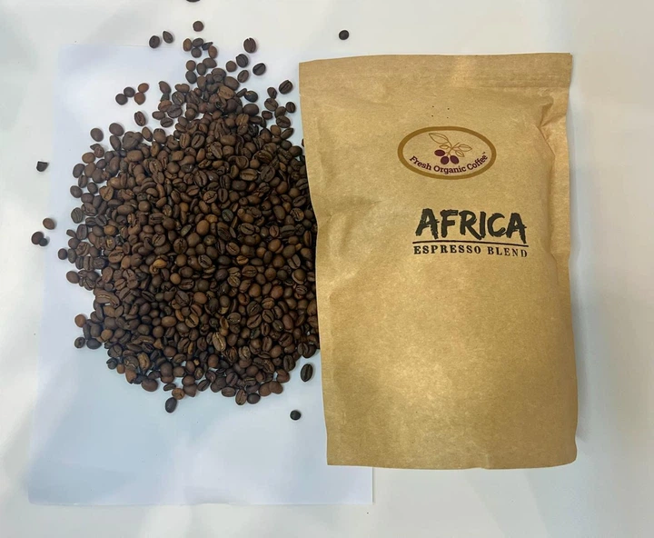 Кофе в зернах Fresh Organic Coffee Африка 80/20 Еспрессо Бленд 1 кг - Фото 9 Кофе в зернах Fresh Organic Coffee Африка 80/20 Еспрессо Бленд 1 кг - изображение 9