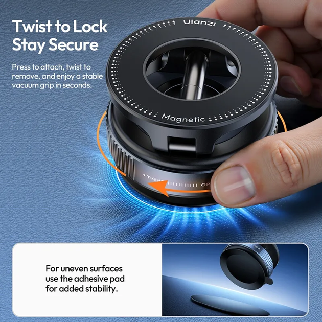 Тримач телефона Ulanzi SK - 25 Mobile PhoneSuction Cup Holder - изображение 7