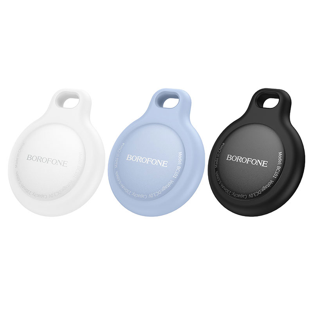 Трекер BOROFONE BC101 Exquisite smart positioning anti-lost device Midnight Black - изображение 4