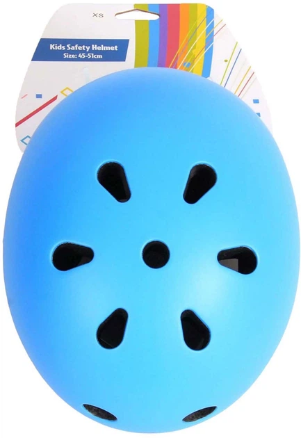 Kask rowerowy dla dzieci Volare XS 45 - 51 cm Niebieski (8715347010545) - obraz 4
