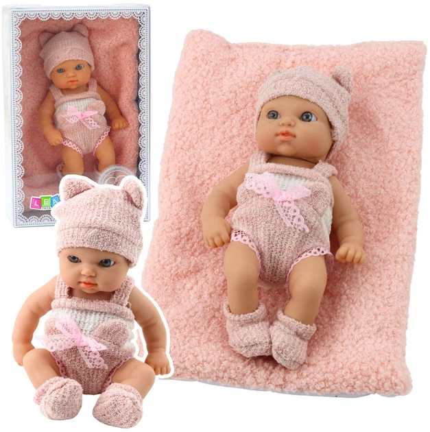 Lalka LeanToys Baby Doll z kocykiem 751448 (5905991085614) - obraz 2