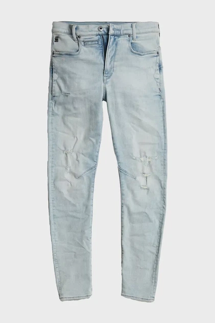 Чоловічі блакитні джинси D-Staq 3D Slim G-Star RAW 32-32 D05385,D634 - изображение 5