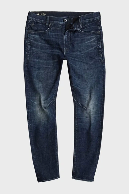 Чоловічі темно-сині джинси D-Staq 3D Slim G-Star RAW 33-32 D05385,C051 - изображение 5