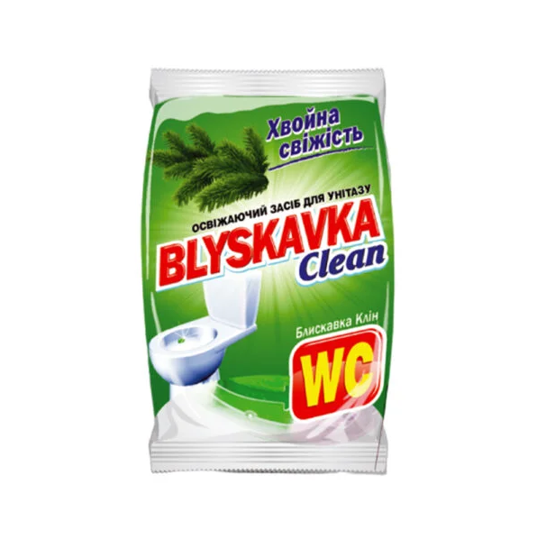 Підвісний туалетний блок Blyskavka Хвойна свіжість 35 г (4820055140942)