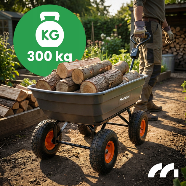 Тележка садовая 75л 300кг Maltec - Фото 5 Тележка садовая 75л 300кг Maltec - изображение 5