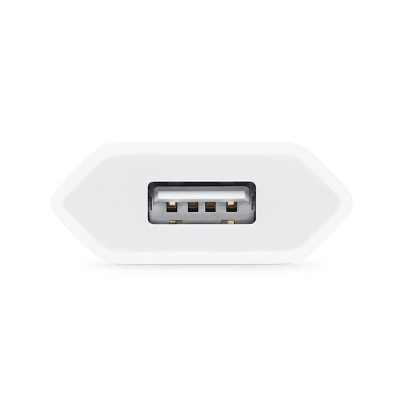 Адаптер переходник Usb 220v зарядное устройство 1USB 1А белый (2795) - изображение 3