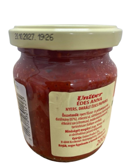 Паприка-паста Univer Édes Anna (солодка), 200 г - изображение 2