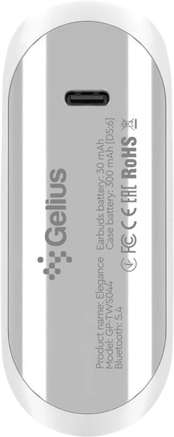 Навушники Gelius Elegance GP-TWS044 White - зображення 3