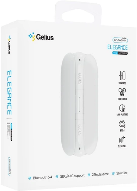 Навушники Gelius Elegance GP-TWS044 White - зображення 4