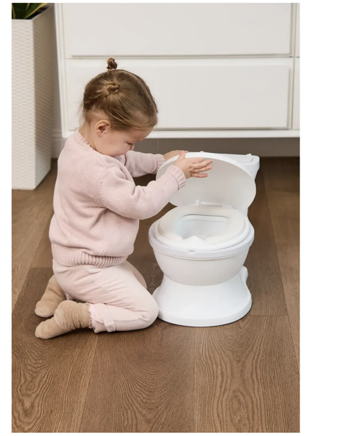 Дитячий горщик Twins Туалет білий/бежевий EB-470 - Фото 9 Дитячий горщик Twins Туалет білий/бежевий EB-470 - изображение 9