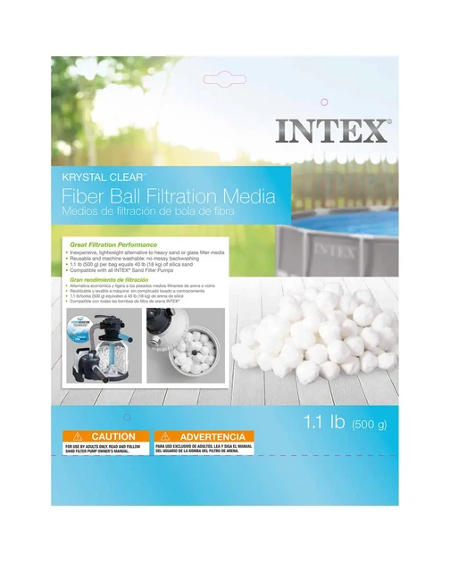 Фильтрующие шарики для песчаного фильтра насоса Intex 29045 - изображение 6