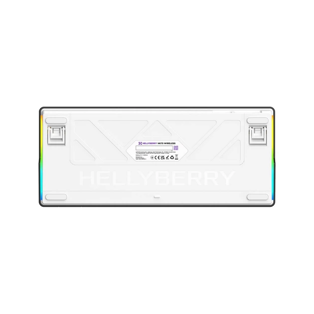 Клавіатура Hator Hellyberry HK75 Wireless White/Violet - зображення 8