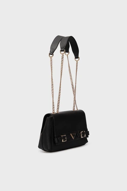 Чорна сумка жіноча ECO ALI CONVERTIBLE XBODY FLAP Guess OS HWEBG951121 - зображення 3