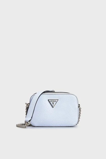 Жіноча блакитна сумка NOELLE CROSSBODY CAMERA Guess OS HWZG7879140 - Фото 1 Жіноча блакитна сумка NOELLE CROSSBODY CAMERA Guess OS HWZG7879140 - зображення 1