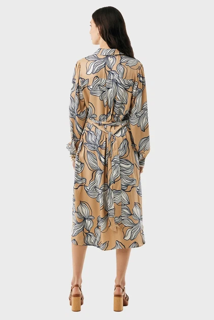 Жіноча сукня з візерунком Graphic Mexx 40 MF006300461W - Фото 2 Жіноча сукня з візерунком Graphic Mexx 40 MF006300461W - изображение 2